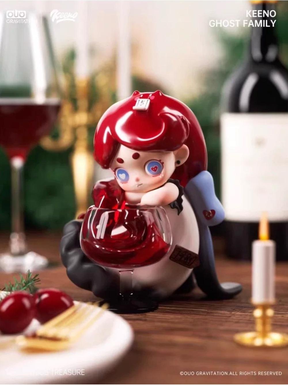 Keeno From “Mysterious Treasure” Series Figures - “Red Wine”
